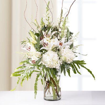Vip 25 Tiges Fleurs Blanches