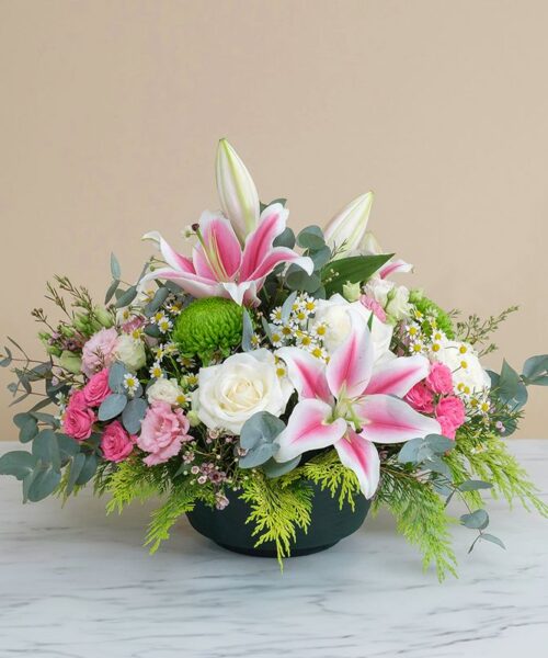 Douce consolation - Livraison de fleurs deuil - Interflora