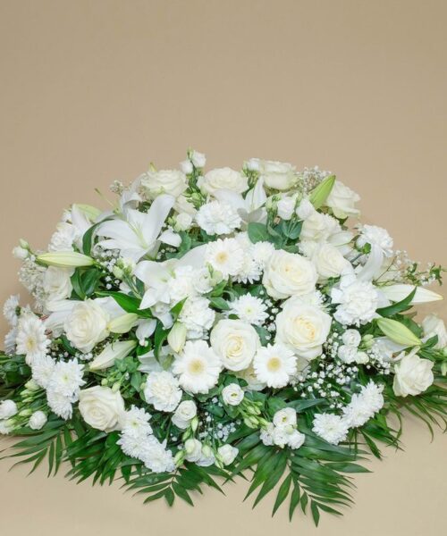 Lumineuse louange - Livraison de fleurs deuil - Interflora