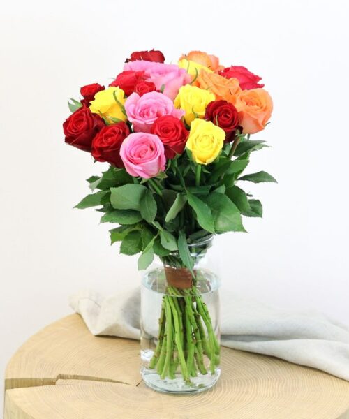 Roses multicolores - Interflora - Collection Roses